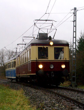 Triebwagen der Trossinger Eisenbahn