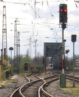 Kehl: Ausfahrtsignal N1 in Richtung Strasbourg